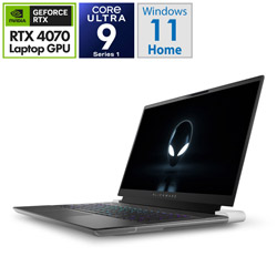 DELL NAX96E-EHLSC ゲーミングノートパソコン Alienware x16 R2(RTX 4070) ルナシルバー [16.0型 /Windows11 Home(英語版) /intel Core Ultra 9 /メモリ:32GB /SSD:2TB /Officeソフトなし /英語版キーボード]