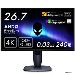 DELL AW2725Q-R Alienware ブラック