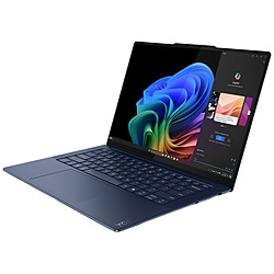Lenovo ノートパソコン Yoga Slim 7x Gen 9 コズミックブルー 83ED000QJP [Copilot+ PC /14.5型 /Windows11 Home(Arm版) /Snapdragon X Elite /メモリ:32GB /SSD:1TB /無し /日本語版キーボード /2024年6月モデル]