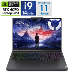 Lenovo 83DF00KVJP ゲーミングノートパソコン Legion Pro 5i Gen 9(RTX 4070) オニキスグレー