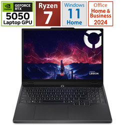 Lenovo 83M0002VJP ゲーミングノートパソコン 15.1型 Legion 5 Gen 10(RTX 5050) エクリプスブラック