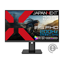 JAPANNEXT JN-IPS238G200F-HSP ブラック