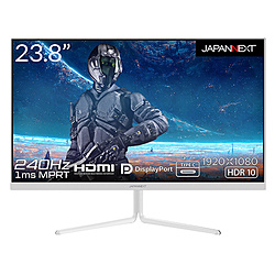 JAPANNEXT JN-238GT240FHDR-CW ホワイト