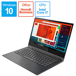 Lenovo ノートパソコン Yoga C930 アイアングレー 81C4009NJP [13.9型 /Windows10 Home /intel Core i7 /Office HomeandBusiness /メモリ:8GB /SSD:512GB /日本語版キーボード /2018年11月モデル]