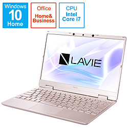 NEC ノートパソコン LAVIE N12シリーズ メタリックピンク PC-N1275BAG [12.5型 /Windows10 Home /intel Core i7 /メモリ:8GB /SSD:512GB /Office HomeandBusiness /2021年1月モデル]