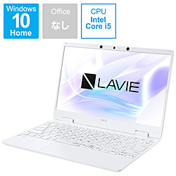 NEC ノートパソコン LAVIE N12シリーズ パールホワイト PC-N1255BZW-2 [12.5型 /Windows10 Home /intel Core i5 /メモリ:8GB /SSD:512GB /無し /日本語版キーボード /2021年1月モデル]
