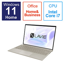 NEC ノートパソコン LAVIE NEXTREME Carbon(XC950/FAG)SIMフリー ペールゴールド PC-XC950FAG