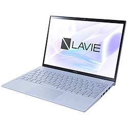 NEC ノートパソコン LAVIE N13 Slim(N1375/HAM) スカイシルバー PC-N1375HAM [13.3型 /Windows11 Home /intel Core i7 /メモリ:16GB /SSD:512GB /Office HomeandBusiness /日本語版キーボード /2023年秋冬モデル]