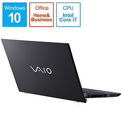 VAIO ノートパソコン VAIOS15 ブラック VJS15490111B [15.6型 /Windows10 Home /intel Core i7 /Office HomeandBusiness /メモリ:16GB /HDD:1TB /SSD:256GB /2019年11月モデル]