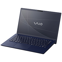 VAIO ノートパソコン VAIO F14 ネイビーブルー VJF14190411L [14.0型 /Windows11 Home /intel Core i5 /メモリ:16GB /SSD:256GB /Office HomeandBusiness /日本語版キーボード /2023年6月モデル]