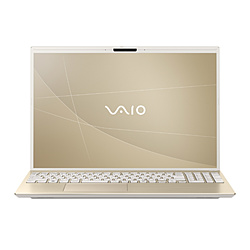 VAIO ノートパソコン VAIO F16 サテンゴールド VJF16297102N [16.0型 /Windows11 Home /intel Core 7 /メモリ:16GB /SSD:512GB /Office Home and Business /日本語版キーボード /2025年8月モデル]