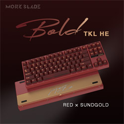 MORKBLADE BOLD TKL HE SCARLET / SANDGOLD