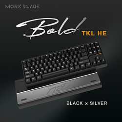 MORKBLADE MORKBLADE(英語配列) ブラック / シルバー MORK-BLADE-TKL-BK