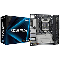 ASRock マザーボード H470M-ITX/ac [MiniITX]