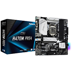 ASRock マザーボード H470M Pro4 [MicroATX /LGA1200]