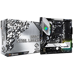ASRock マザーボード B550M Steel Legend [MicroATX /Socket AM4]