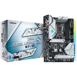 ASRock マザーボード Z590 Steel Legend WiFi 6E [ATX /LGA1200]