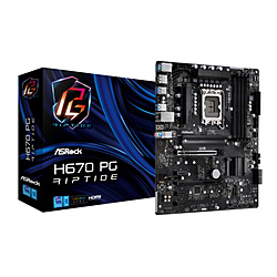 ASRock マザーボード H670 PG Riptide [ATX /LGA1700]