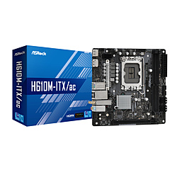 ASRock マザーボード H610M-ITX/ac [MiniITX /LGA1700]