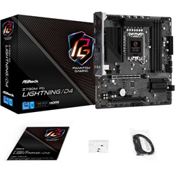 ASRock マザーボード Z790M PG Lightning/D4 [MicroATX /LGA1700]