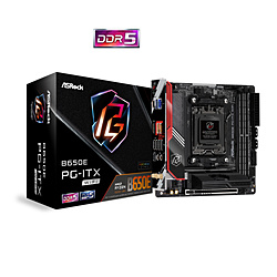 ASRock マザーボード B650E PG-ITX WiFi [MiniITX /Socket AM5]