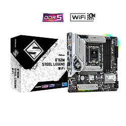 ASRock マザーボード B760M Steel Legend WiFi [MicroATX]