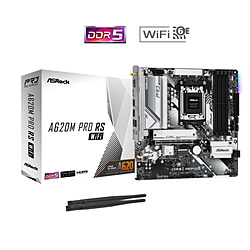 ASRock マザーボード A620M Pro RS WiFi [MicroATX]