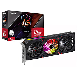 ASRock Radeon RX 7600 Phantom Gaming 8GB OC(RX7600 PG 8GO)