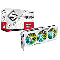 ASRock Radeon RX 7700 XT Steel Legend 12G OC(RX7700XT SL 12GO)