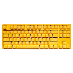 DUCKY One 3 RGB TKL(シルバー軸・英語配列) Yellow Ducky dk-one3-yellowducky-rgb-tkl-silver