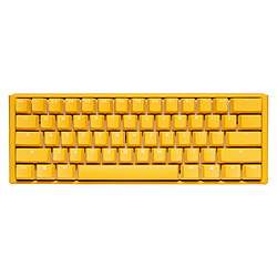 DUCKY One 3 Mini 60%(茶軸・英語配列) Yellow Ducky dk-one3-yellowducky-rgb-mini-brown