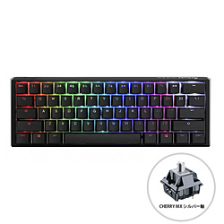 DUCKY One 3 Mini 60% Classic(英語配列) ブラック / ホワイト dk-one3-classic-bw-rgb-mini-silver