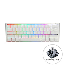 DUCKY One 3 Mini 60% Classic(英語配列) ピュアホワイト dk-one3-classic-pw-rgb-mini-silver