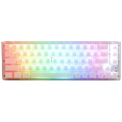 DUCKY One 3 SF 65% Aura Edition(Cherry RGB シルバー軸・英語配列) オーラホワイト dk-one3-aura-white-sf-silver