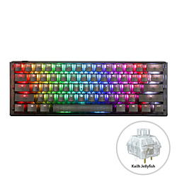 DUCKY One 3 Mini 60% Aura Edition(Kailh BOX Jellyfish軸・英語配列) オーラブラック dk-one3-aura-black-kjy