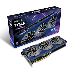 Intel Arc B580 TITAN OC ブルーモデル SB580T-12GOC