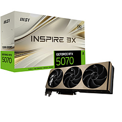 MSI GeForce RTX 5070 12G INSPIRE 3X OC