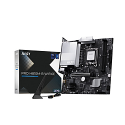 MSI マザーボード(LGA1851) PRO H810M-B WIFI6E [MicroATX]