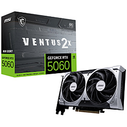 MSI ブラック GeForce RTX 5060 8G VENTUS 2X OC