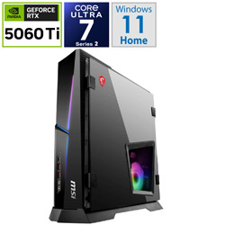 MSI MPG Trident AS AI 2NVN7-020JP ゲーミングデスクトップパソコン (RTX 5060Ti)