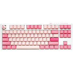 DUCKY One 3 TKL 80%(Cherry MX シルバー軸・英語配列) ゴッドサマーピンク dk-one3-gossamer-pink-tkl-silver