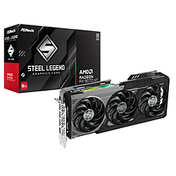 ASRock Radeon RX 9070 XT Steel Legend DARK 16G ダーク RX9070XT SLD 16G