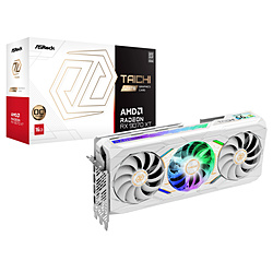 ASRock Radeon RX 9070 XT Taichi White 16G OC ホワイト RX9070XT TCW 16GO