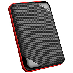 Silicon Power SP050TBPHD62LS3K 外付けHDD USB-A接続 Armor A62 ブラック/レッド [ポータブル型 /5TB]