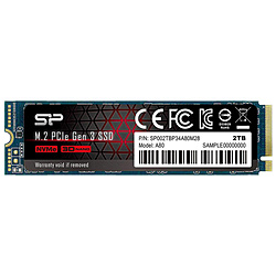 Silicon Power 内蔵SSD PCI-E Gen3 接続 SP002TBP34A80M28