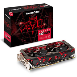 PowerColor AMD Radeon RX 590 デュアルファン搭載 モデル AXRX 590 8GBD5-3DHV2/OC