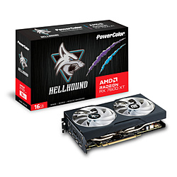 PowerColor Hellhound AMD Radeon RX 7600 XT 16GB GDDR6 (RX7600XT 16G-L/OC)