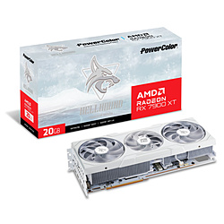 PowerColor Radeon RX 7900 XT ホワイト RX7900XT20G-L/OC/WHITE
