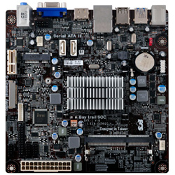 ECS マザーボード Pentium J2900 BAT-I/J2900 [MiniITX]