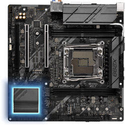 ASRock マザーボード Intel X299チップセット搭載 Micro-ATX